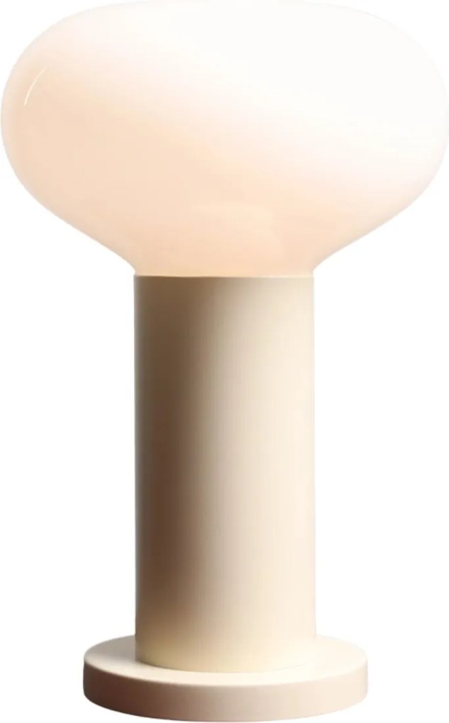Krémszínű asztali lámpa szekrényhez hálószobába, fésülködőasztalra, nappaliba, irodába Flo S