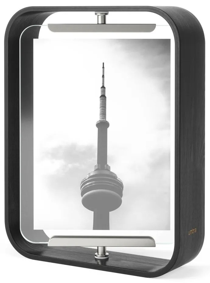 Fekete fa álló képkeret 19x24 cm Bellwood – Umbra