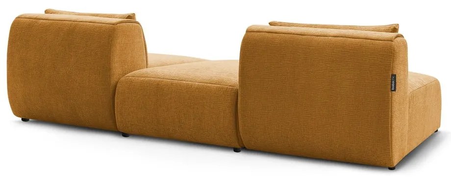 Mustársárga kanapé 283 cm Jeanne – Bobochic Paris