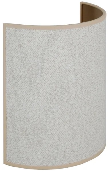 Brilagi - Fali lámpa SEMI 1xE27/15W/230V átm. 20 cm világos szürke