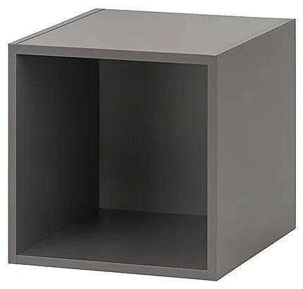 Boxie nyitott fali szekrény 40x40x37 cm antracit