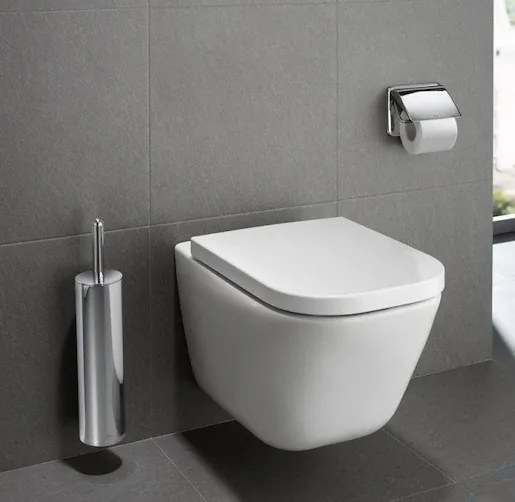 Roca The Gap wc falra szerelhető fehér színben fényes felülettel hátsó kifolyással 7.3464.7.L00.0