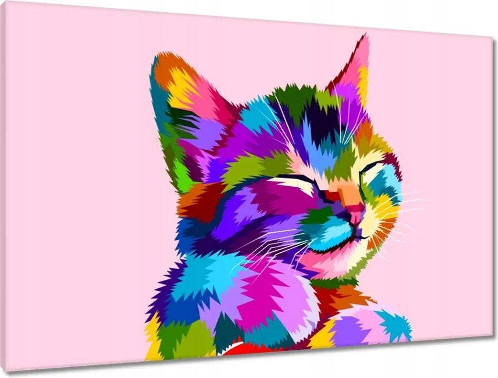 Vászonkép 90x60 Cica