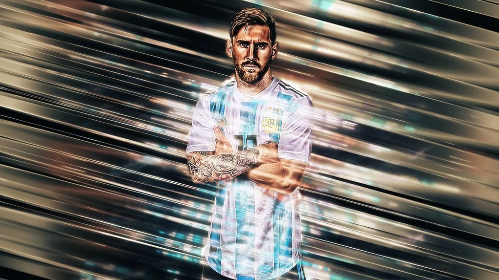 Poszter, Lionel Messi, Argentína