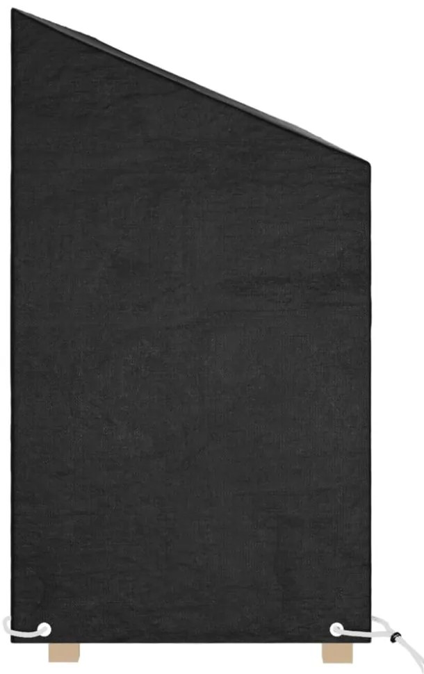 2 db polietilén kerti padhuzat 12 fűzőlyukkal 210x70x70/88 cm