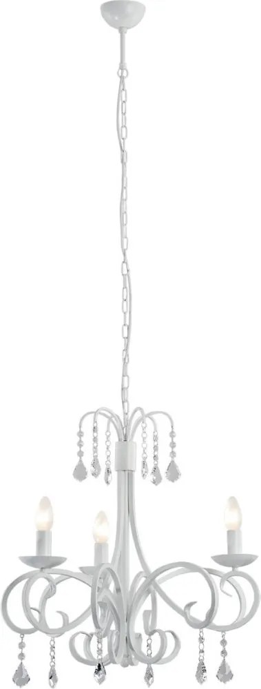 ARGON 6271 DIADEMA Kristály Csillár Fehér E14 IP20