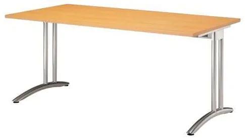 Baron Miro irodai asztal, 160 x 80 x 72 cm, egyenes kivitel, bükk mintázat