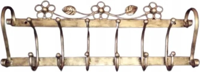 Kovácsoltvas akasztó 60 cm. Fémplasztika.