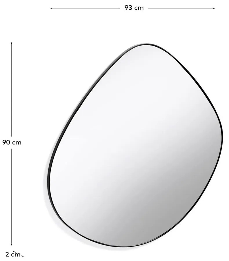 Fali tükör 93x90 cm Anera – Kave Home