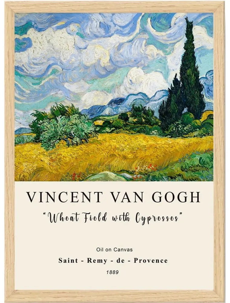 Kép 35x45 cm Vincent Van Gogh – Wallity