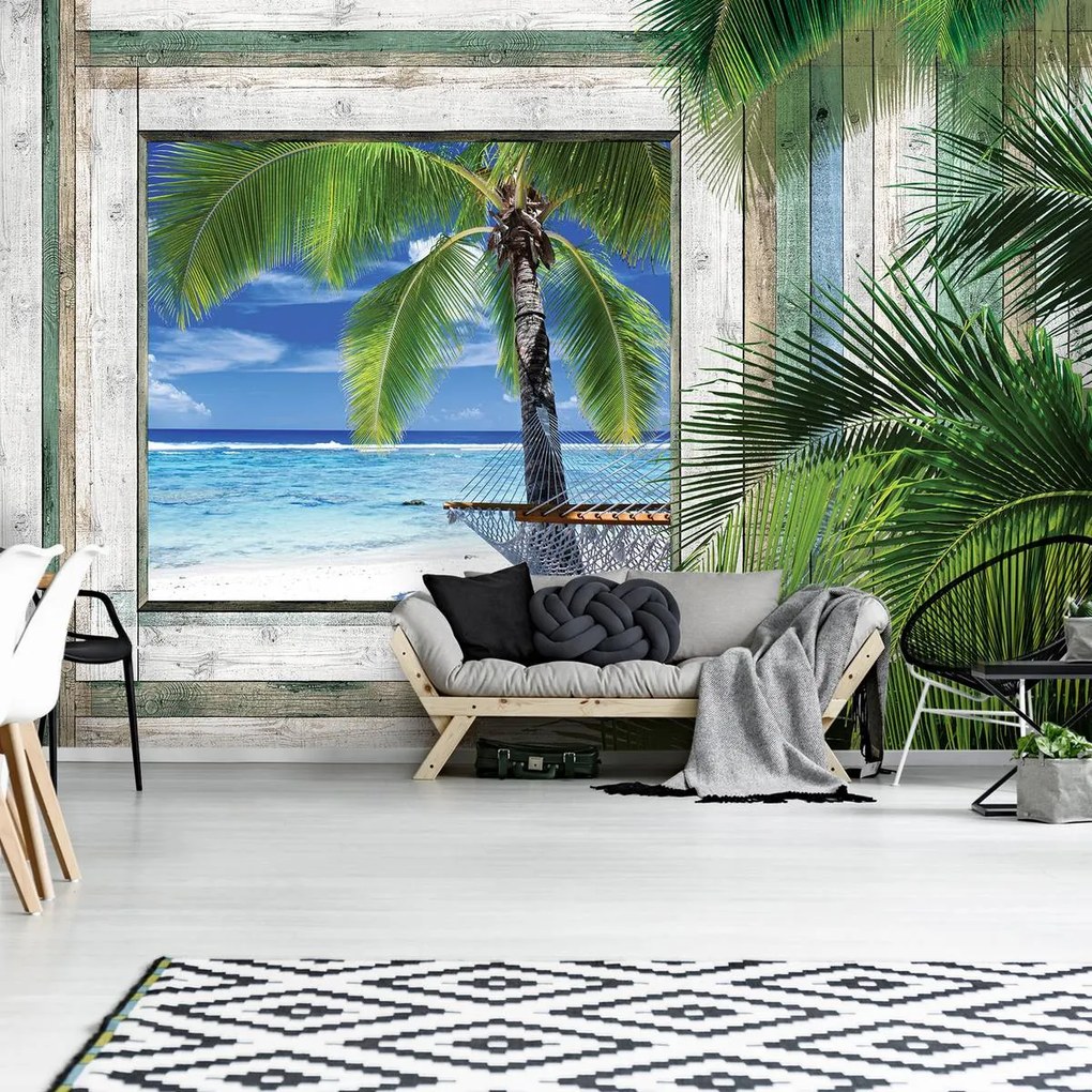 Fotótapéta - Strand, tenger, homok (152,5x104 cm)