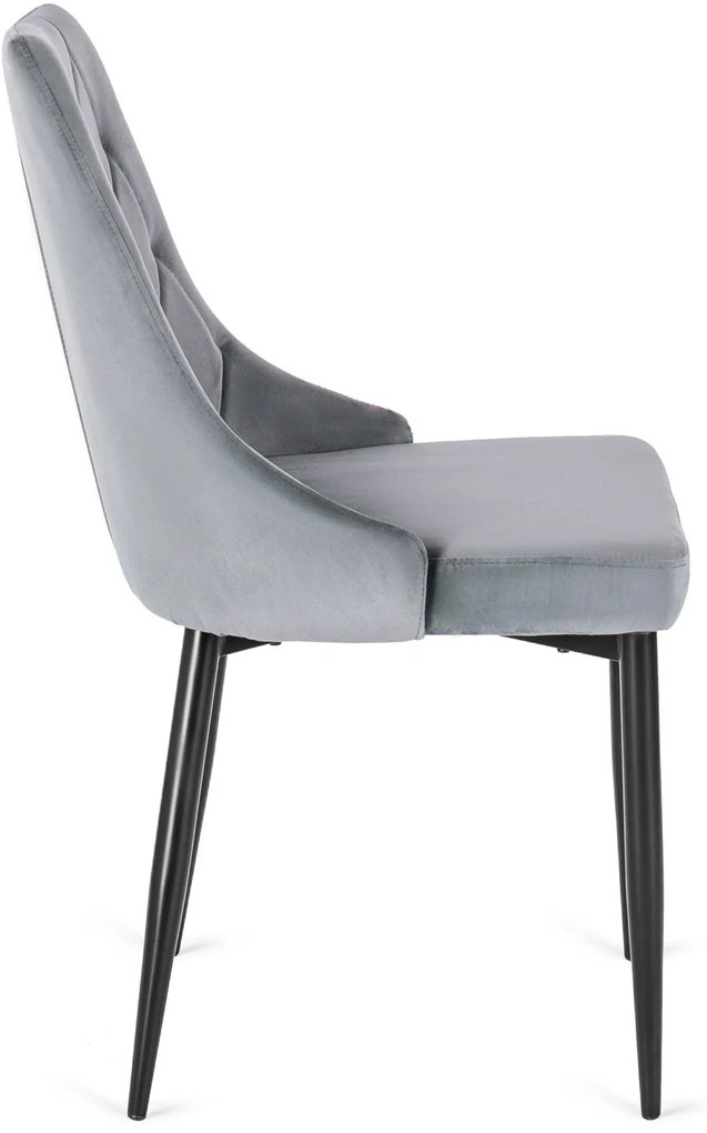 Szürke Bársony Étkezőszék CORK