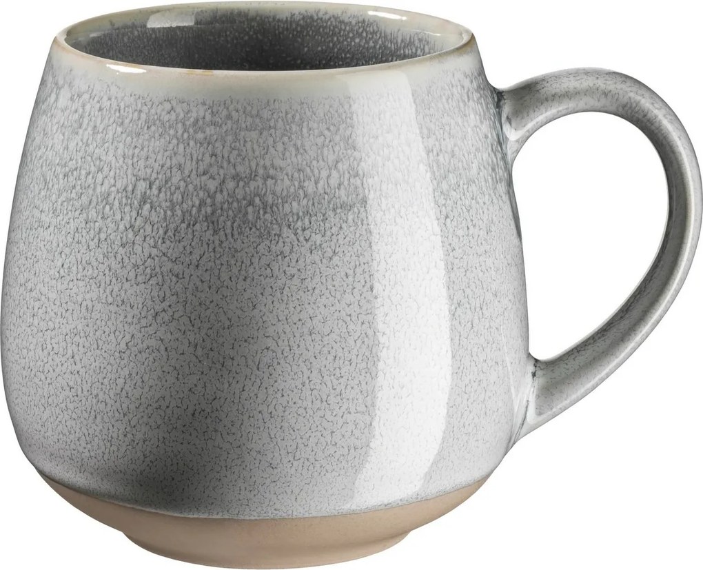 Mäser 4 db nagy bögre szett AQUATA – 500 ml,szürke, 500 ml