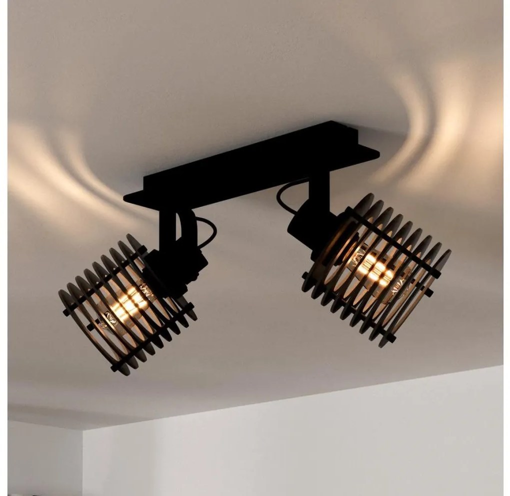 Eglo 900741 - Spotlámpa SEGOVIA 2xE27/40W/230V