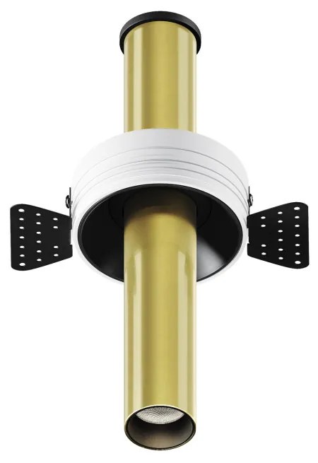 C140TRS-L200-7W3K-BBS Focus T Alumínium Süllyesztett Lámpa Fekete Színű LED 7 W 3000 Kelvin 460 Lumen IP20