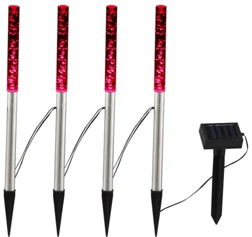 Globo 33247 - 4x LED napelemes lámpa készlet 4xLED/0,07W IP44