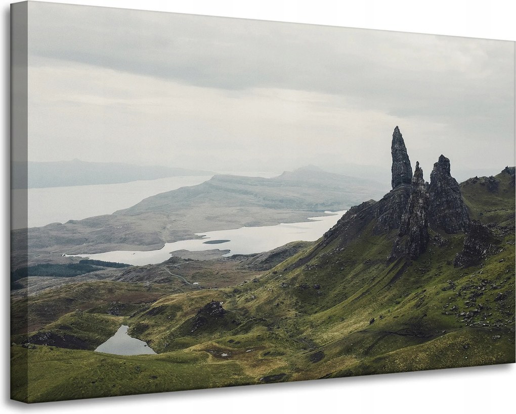 Vászonkép Természet Hegyek Felvidék Csúcs 90x60