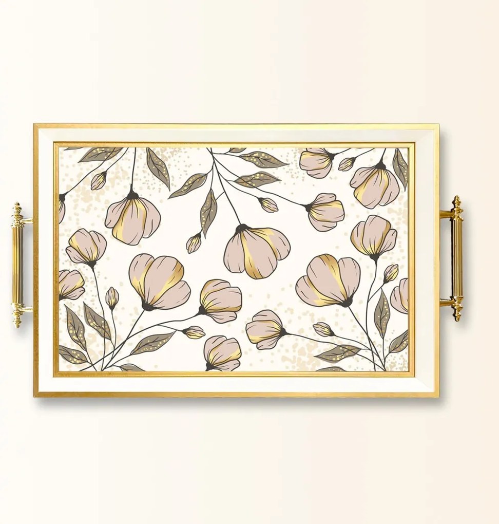 Üveg tálca, 38×24 cm – TPB9826