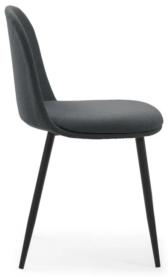 Sötétszürke étkezőszék szett 4 db-os Malila – Marckeric