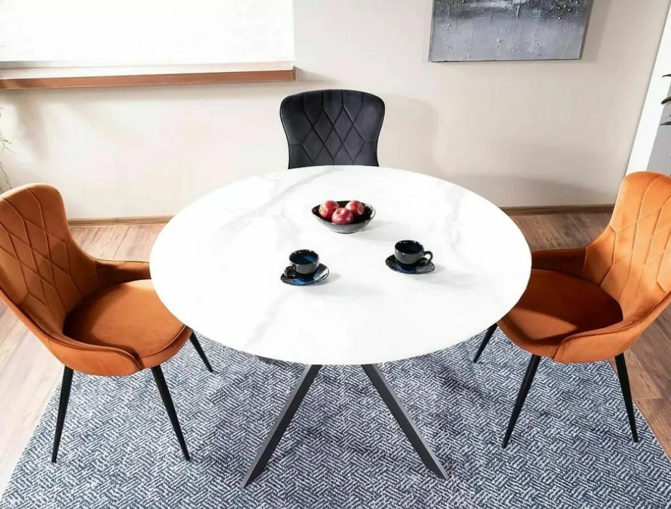 Lotus Velvet étkezőszék fahéj