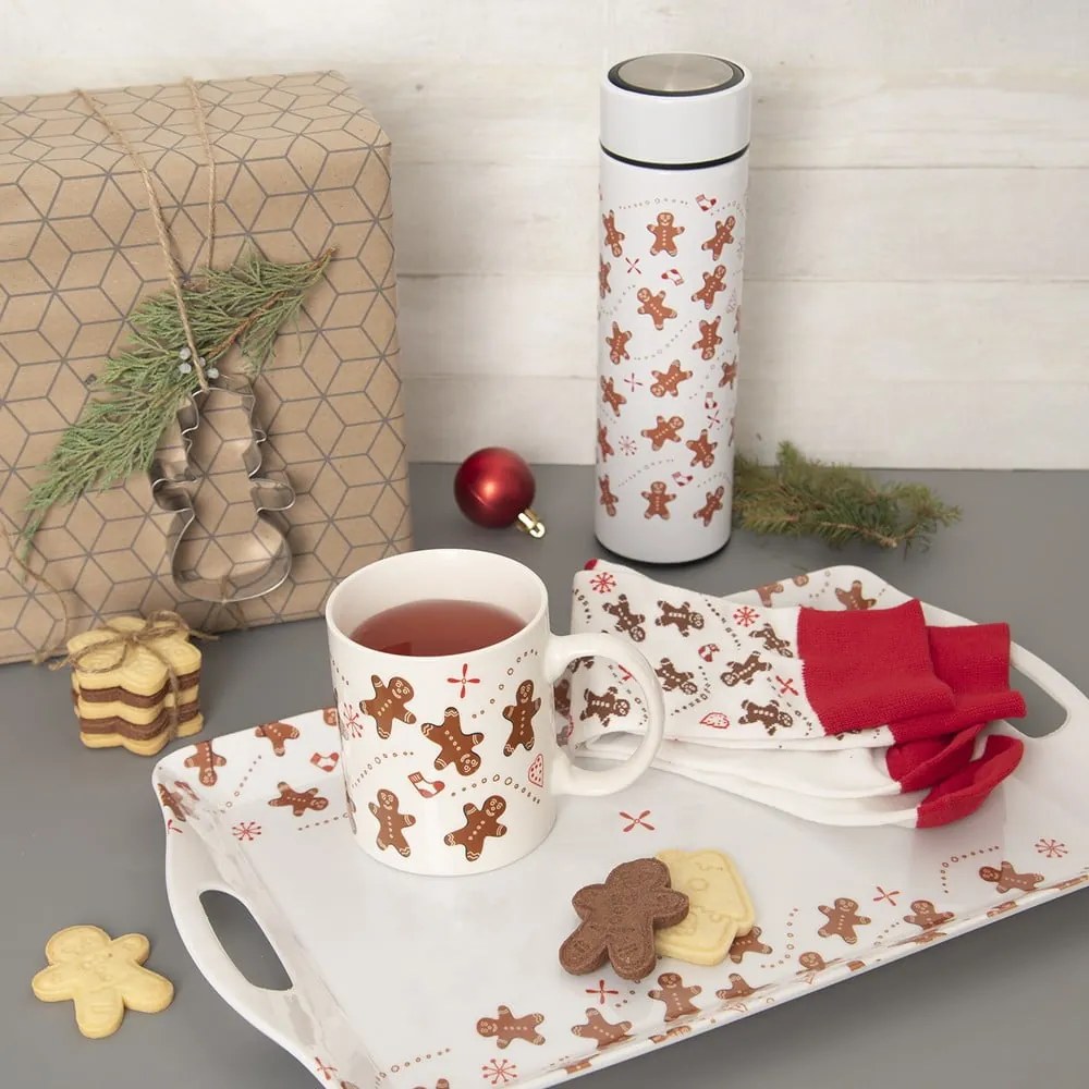 Fehér termosz 400 ml – Orion