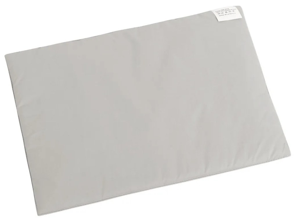 Bellatex Csillagok gyerek párna a kiságyba fehér szürke, 43 x 32 cm