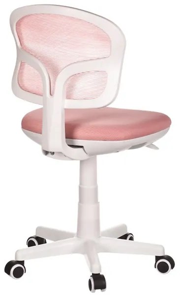 Gyerek Forgószék, Magasságállítás, Rózsaszín Hálós. KA-C801 PINK