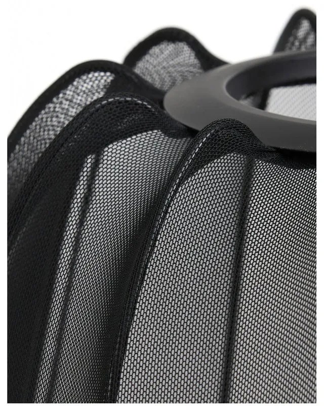 Fekete asztali lámpa (magasság 60 cm) Plumeria – Light & Living