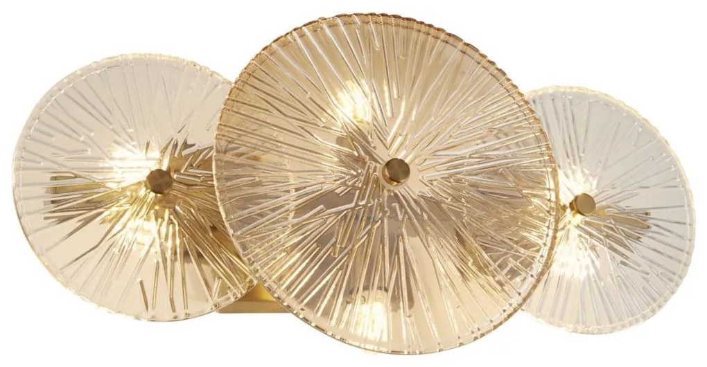 Searchlight 88210-6BZ - Fali lámpa WAGON WHEEL 6xG9/33W/230V réz