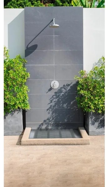 WENKO 22948100-Lábtörlő BELTÉRI & KÜLTÉRI 50x80 cm szürke