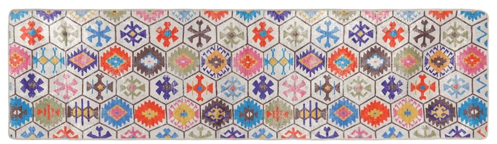 többszínű mosható csúszásgátló szőnyeg 80 x 300 cm