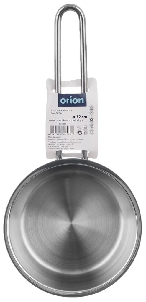 Orion Anett rozsdamentes acél serpenyő 0,6 l, 0,6 l