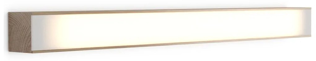 Nástěnné světlo LED60, přímé světlo, více variant - TUNTO Model: 400 mm přírodní ořech, vestavěný driver bez stmívače