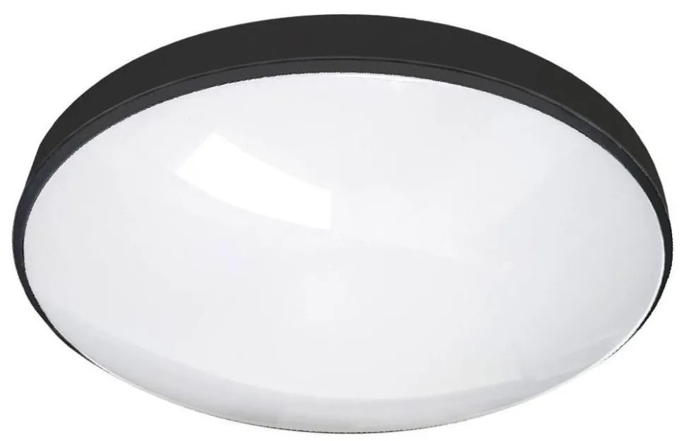 LED Fürdőszobai mennyezeti lámpa CIRCLE LED/24W/230V 4000K átm. 37 cm IP44 fekete