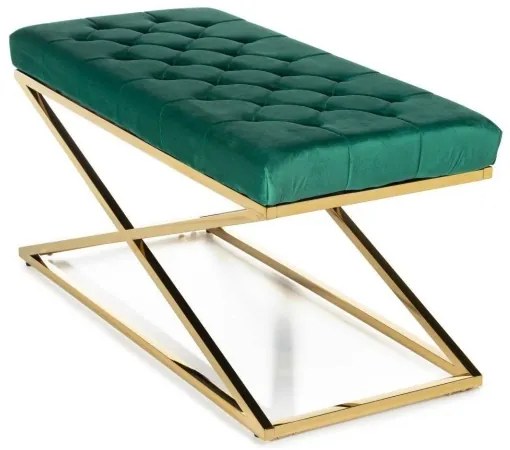 Steppelt pad SALIBA 50x97 cm arany/zöld