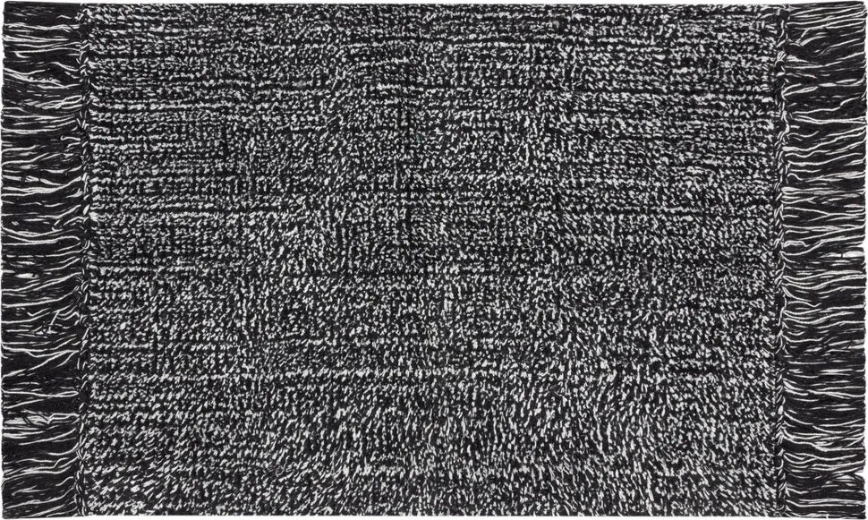 Fürdőszobaszőnyeg Lana 50x70 Eurofirany fekete-fehér