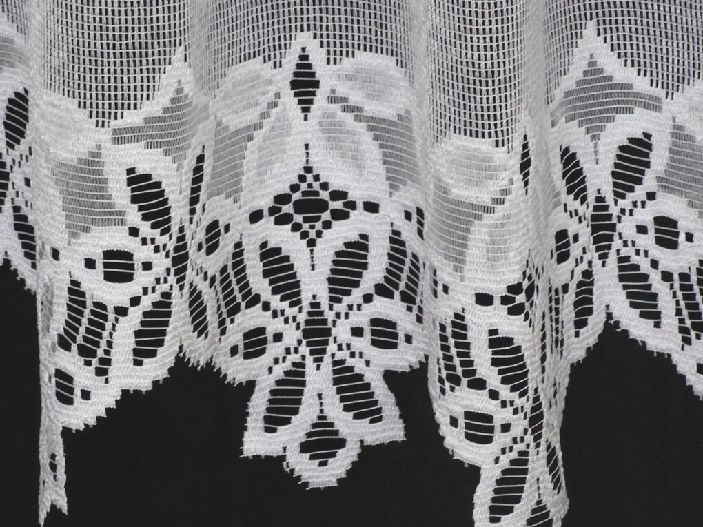 Mg Függöny jacquard 682/16A Fehér 300X180 kész Bt