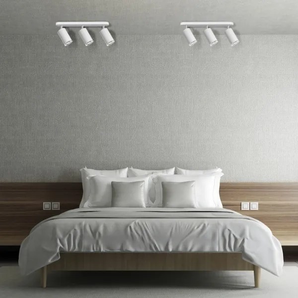 LED RGBW dimmelhető fürdőszobai spotlámpa TURYN 3xGU10/6W/230V IP44 fehér