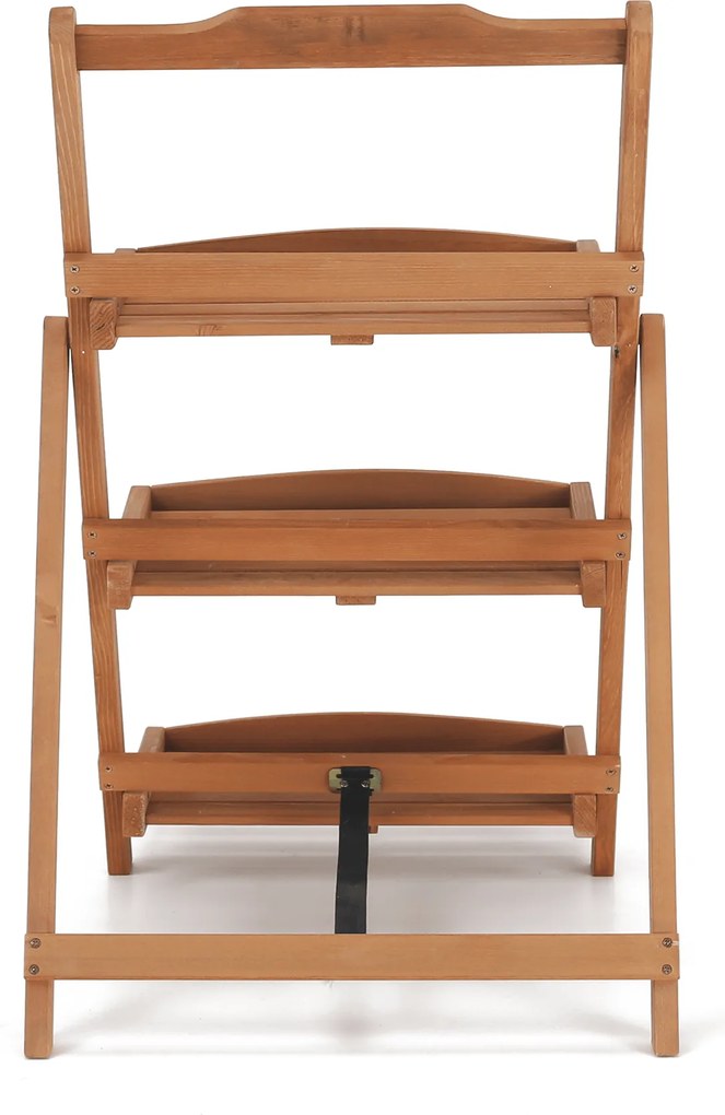 Polcállvány, 3 polcos, égerfa, IMPERO