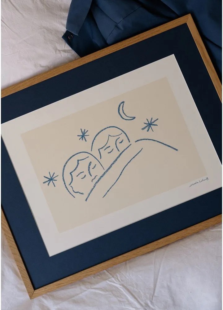 Poszter 40x30 cm Slumber – Amélie Lehoux – The Poster Club