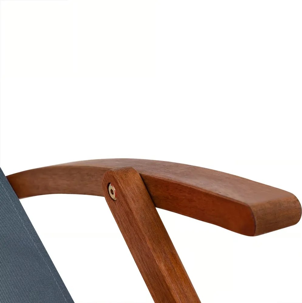 SIENA kerti nyugágy, 94x60x94cm, antracit Jurhan