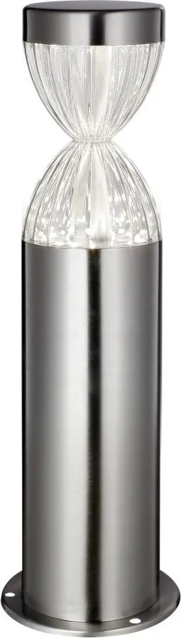 POLUX 208965 ADRIA Modern Kültéri Állólámpa Ezüst LED IP44
