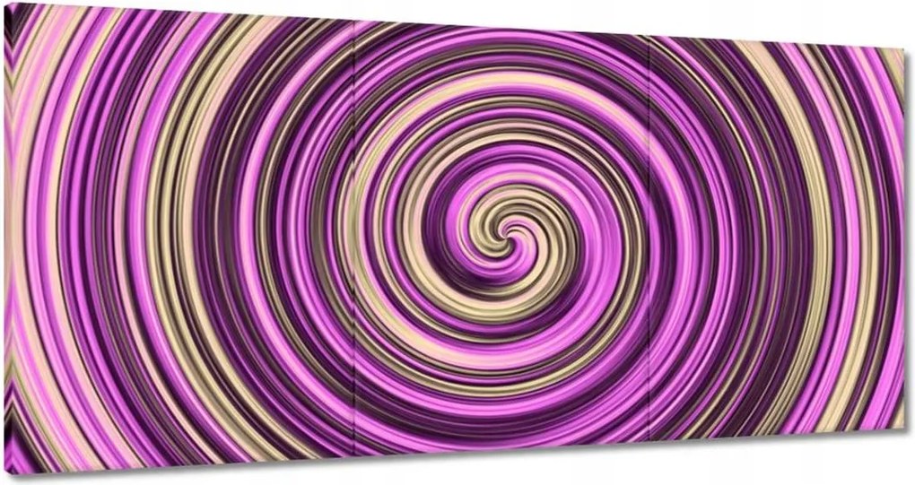 Vászonkép 120x60 Csiga lila