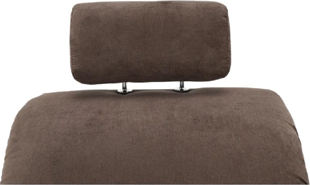 Fotel, barna szövet, SANTIAGO