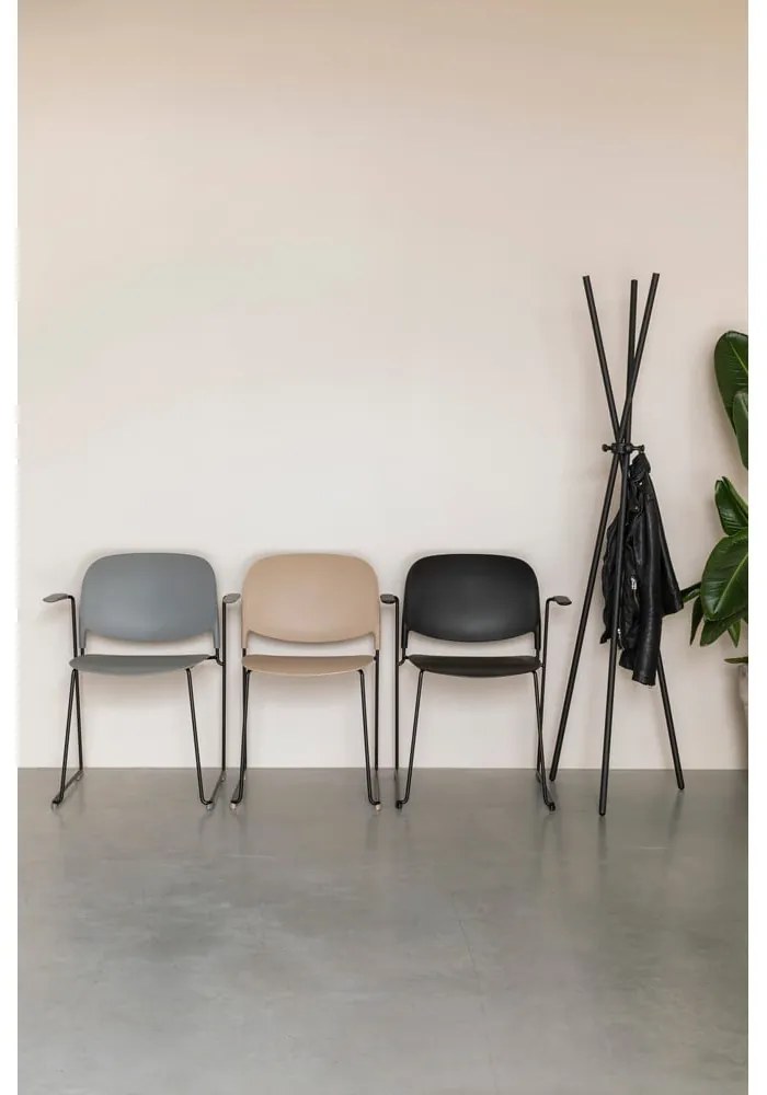 Fekete acél fogas Darwin – White Label