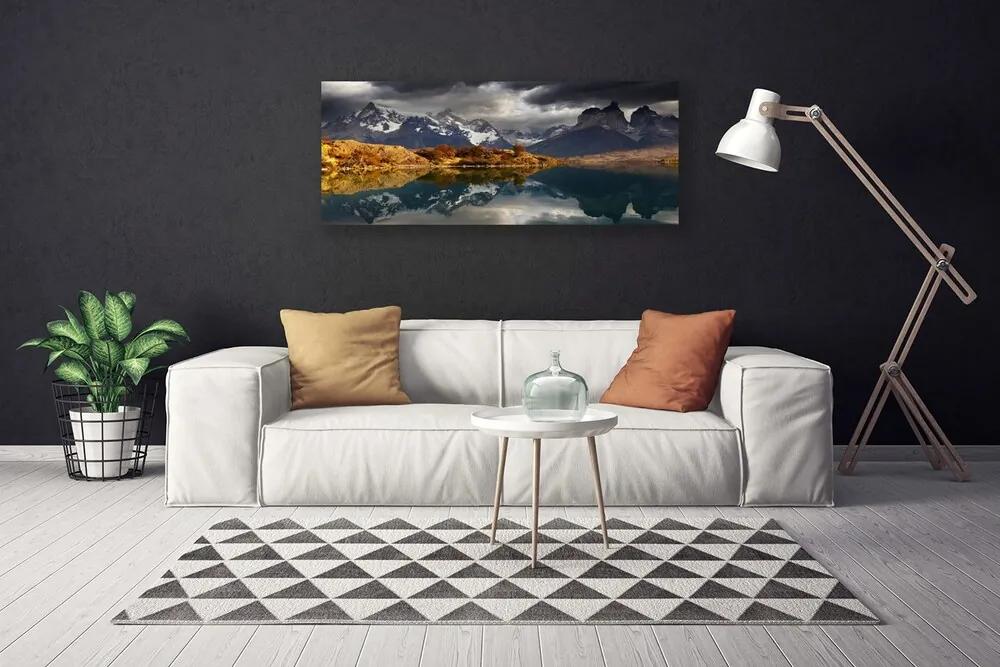 Canvas kép Mountain Lake Landscape 100x50 cm