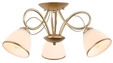 Brilagi - Felületre szerelhető FRED csillár 3xE27/60W/230V Ø59 cm arany