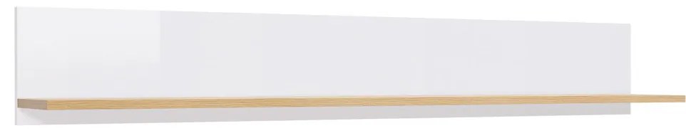 Polc Zella POL 135 (wotan tölgy + fehér fényű). 702286