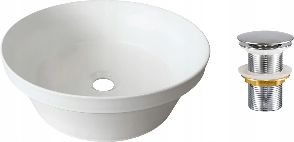 Mosdó szett Click-Clack dugóval