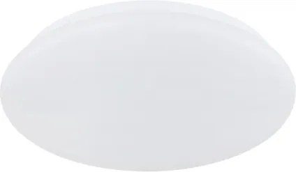 Globo 41548R-12 Mennyezeti lámpa, fém matt fehér, akril fehér, csúszókapcsoló, színek rögzíthetők, ø: 260mm, M: 65mm, tartozék: LED 12W 230V, 1170lm forrás, 760lm kimenet, CCT 3000/4200/6500K
